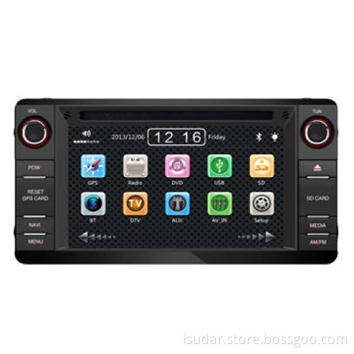 In-dash Car DVD Player for Mitsubishi Outlander/Lancer/ASX 2013, GPS/CD/MP3/DVD/USB/SD/BT, 6.2"